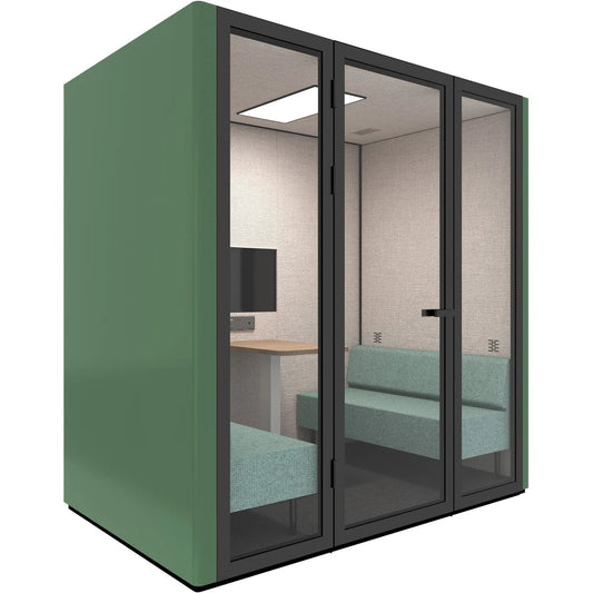 B.Quiet 4-6 Person Acoustic Meeting Pod